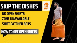 How to get open shifts in the Skip the Dishes delivery app (Canada) #skipthedishes