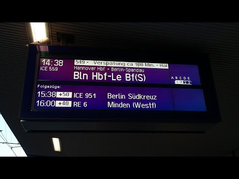 Bahnsteigansagen (Blechelse) Bielefeld Hbf