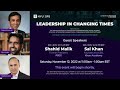 OPEN Annual Forum 2022 Leadership In Changing Times With Shahid Malik And Sal Khan