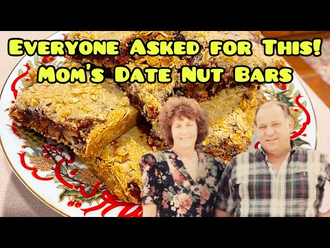 The Recipe You’ve Been Asking For: My Mom’s Famous Date Nut Layer Bars