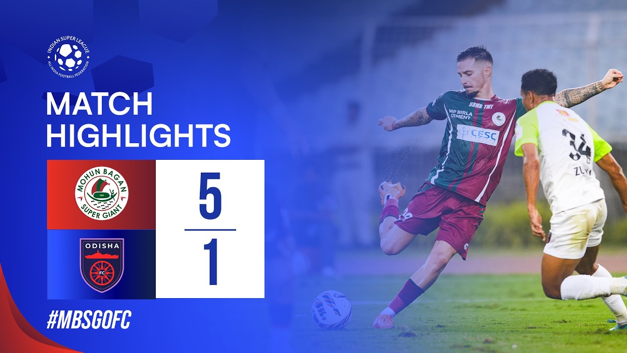 Mohun Bagan Super Giant vs Odisha Highlights