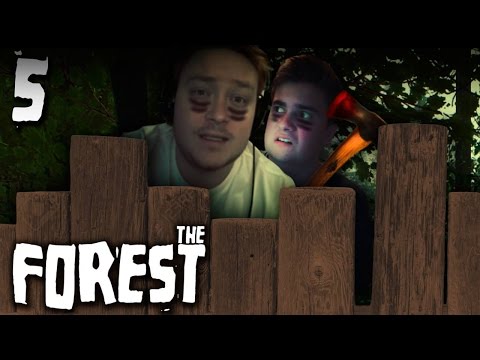(5) Saunamökki joka ei KOSKAAN valmistu! - The Forest ft. Tepatus