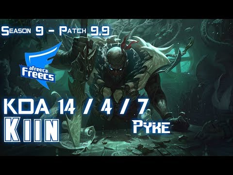 AFs Kiin PYKE vs JAYCE Top - Patch 9.9 KR Ranked