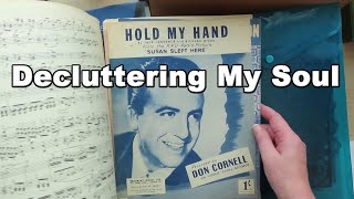Decluttering the Craft Room 2024 Part 3 - Books for Collage & Musty Drawers!