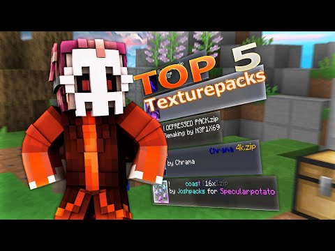 I TEST the 5 most popular TEXTUREPACKS from this week...