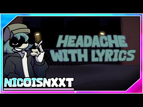 Headache WITH LYRICS | Hazy River Cover | FNF COVER | Ft @ZacsRealm