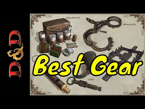 Best Adventuring Gear Items for Dungeons & Dragons 5E