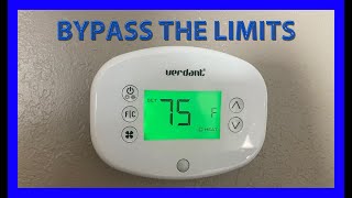 Verdant Thermostat Override/Hack