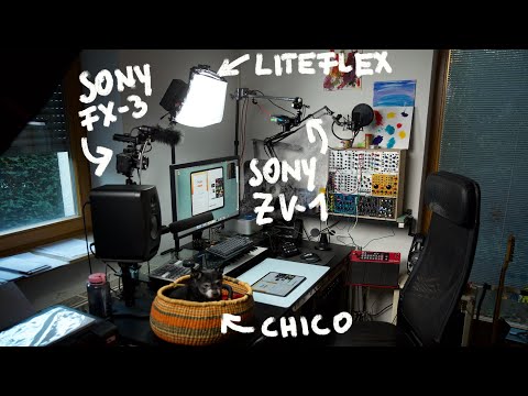 Mein komplettes YouTube Studio-Setup 2025: Kameras, Licht & Ton für professionelle Videos