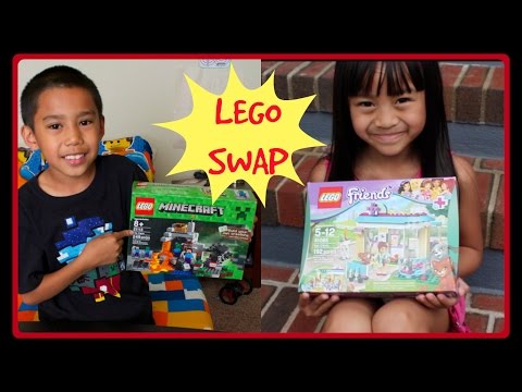 Lego Swap w/ Isaiah & Emelyn of MommyTipsByCole Video