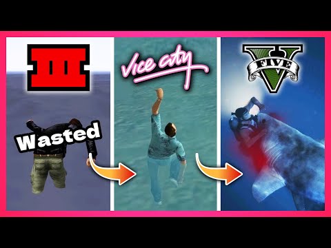 Evolution of SWIMMING in GTA Games(GTA III - V)