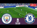 Manchester City vs Chelsea LIVE. FA Cup 2023/2024 Full Match - Simulation Video Games