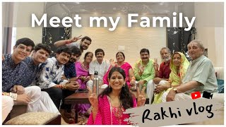 How Indians celebrate Rakhi Festival | Rakhi 2022 vlog- Meet my family | Roooted