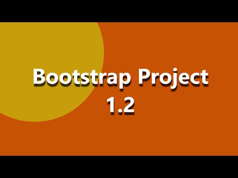 Bootstrap Project 1.2 [ Icon - Section ]