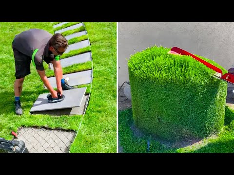 BEFRIEDIGENDE VIDEOS VON ARBEITERN, DIE IHRE ARBEIT PERFEKT MACHEN