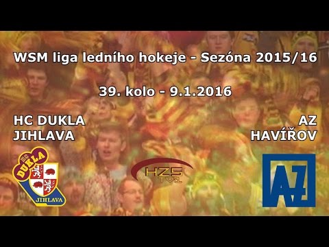 39. kolo (9.1.2016) HC Dukla Jihlava - AZ Havířov