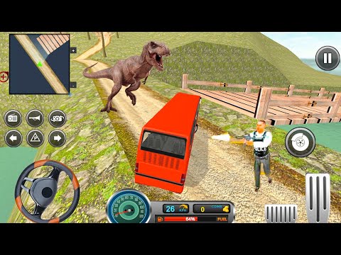 Uphill Bus Passenger Transport Simulator - Off-road Bus Driving Game - Android Gameplay