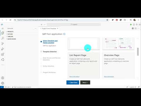 Video 13: ABAP to UI5 - Project execution with test OData service