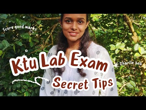 How to score good marks in KTU Lab Exams❗My Secret Tips 💯|Engineering lab exams|Charlie Bob