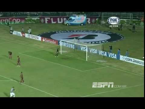 GOL! FLUMINENSE 1X0 CARACAS | TAÇA LIBERTADORES 19-04-2013
