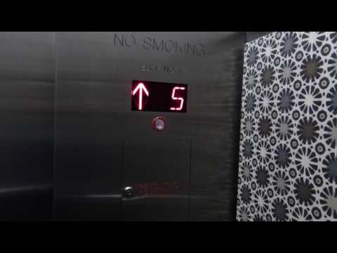 Modernized Westinghouse Traction Elevator at 110 110th Ave NE. in Bellevue WA