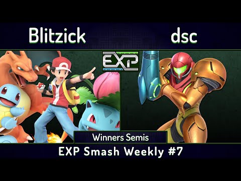 EXP SW # 07 | Blitzick (PT) vs dsc (Samus) | Winners Semis | SSBU Ultimate Tournament