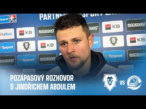 OHLAS | Jindřich Abdul po 44. kole TELH - BK Mladá Boleslav - HC VÍTKOVICE RIDERA 23. 1. 2026