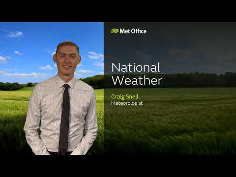 20/05/23 – North/South Split this Weekend– Afternoon Weather Forecast UK – Met Office Weather