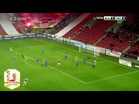 Slavia Praha - góly (podzim 2017)