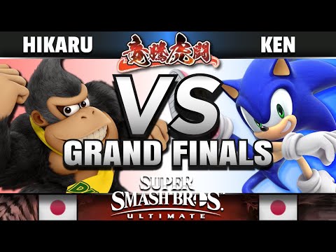 8LX | Hikaru (Donkey Kong) vs Ken (Sonic) - Japan Event Dubbed in English by Mew2King