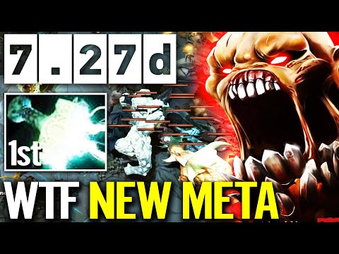 7.27d WTF NEW META! Mjollnir 1st Item Lifestealer Fast Farm Build Carry Guide Dota 2 Pro Gameplay