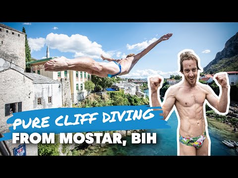 Our Favorite Moments From Red Bull Cliff Diving Mostar 🇧🇦