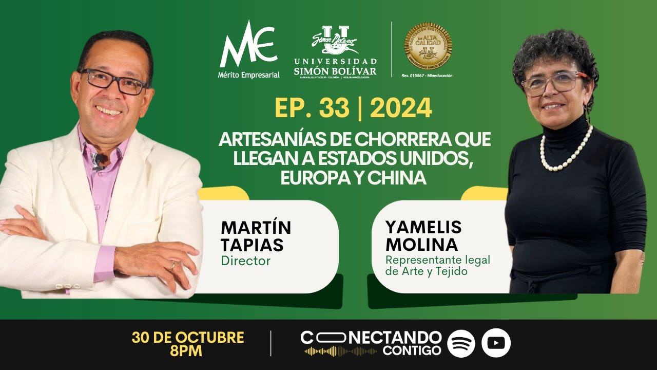 EP 33 | 2024: ARTESANÍAS DE CHORRERA QUE LLEGAN A ESTADOS UNIDOS, EUROPA Y CHINA - YAMELIS MOLINA
