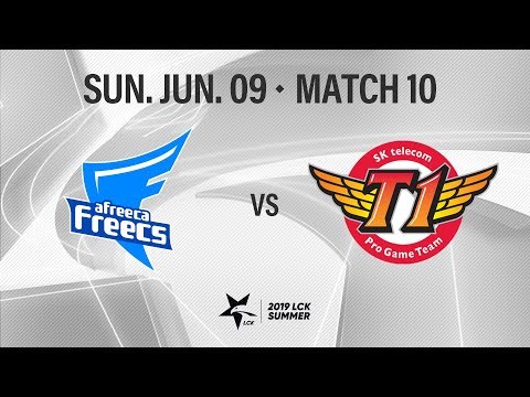 AF vs SKT | Match10 H/L 06.09 | 2019 LCK Summer