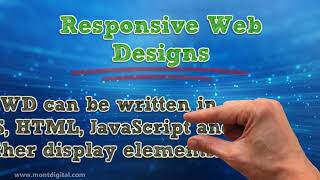 What does responsive mean in web design?