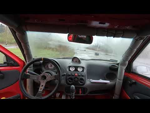 Rally Park Cup Kaczyce 2021 Runda 2 - W. Smolarczyk / M. Duda - Fiat Seicento - OS1