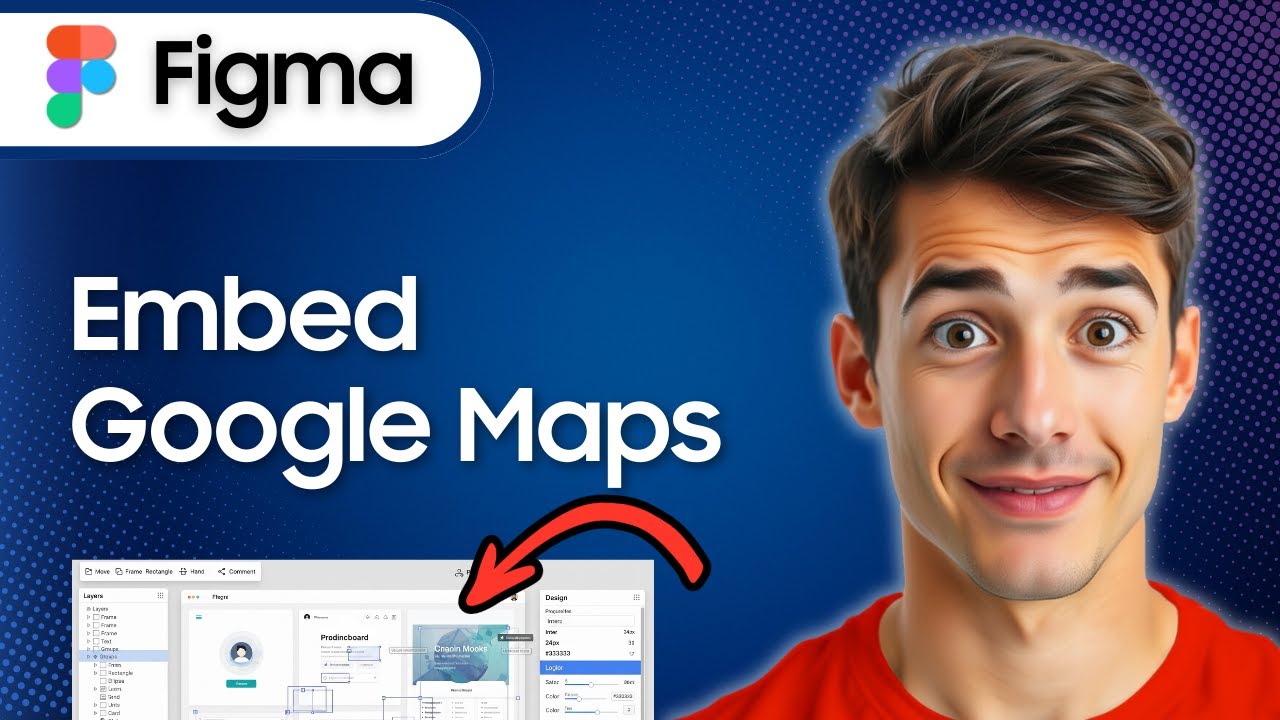 How To Add Google Maps Location In Figma ( embed Google Maps ) (Easiest Way) (2026 Guide)