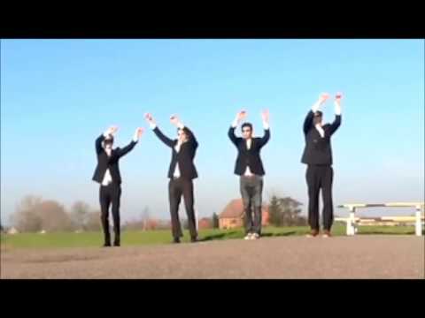 M.I.B. CALO-dansje Gjalt, Frans, Daan & Auke