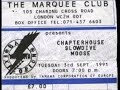 Moose - Suzanne  (Live at the Marquee, 3rd September 1991)