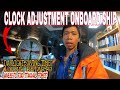 CHANGE OF TIME ON SHIP ADJUSTMENT OF CLOCK DAYLIGHT SAVING TIME WINTER AND SUMMER TIME