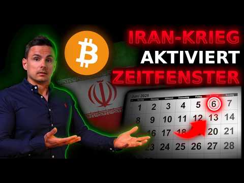Bitcoin: Iran-Krieg aktiviert Crash-Ziele und Zeitfenster für Trendwende
