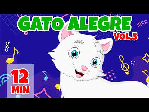 Gato Alegre Vol. 5 - Giramille 12 min | Desenho Animado Musical