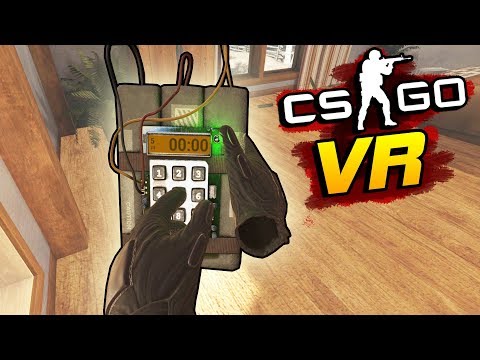 CS:GO в VR: МАТЧМЕЙКИНГ С БОМБОЙ (HTC Vive)