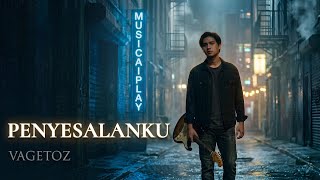 Download lagu Vagetoz - PENYESALANKU | Dark Slow Rock Cover AI (Lirik Video) mp3
