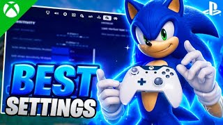 NEW Best Controller SETTINGS + Sensitivity in the NEW Fortnite Sonic Season. 😍