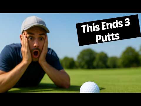 Jeder braucht drei Putts, bis er das lernt