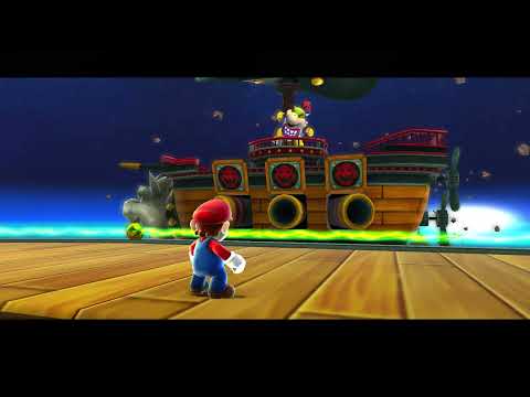 Super Mario Galaxy: Sinking the Airships - 42 Coins Collected (Almost Max Coins*)