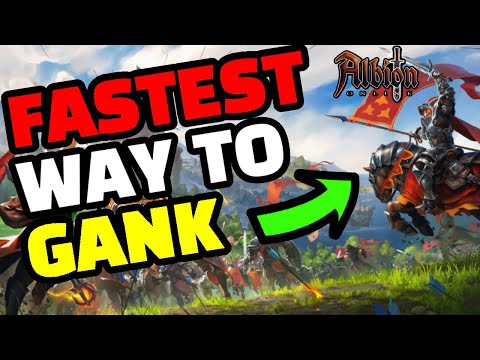 The MOST OPTIMAL way to GANK GATHERERS in Albion Online