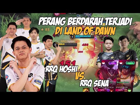 RRQ HOSHI VS RRQ SENA. PERTARUNGAN BERDARAH ANTAR SAUDARA.. MLBB