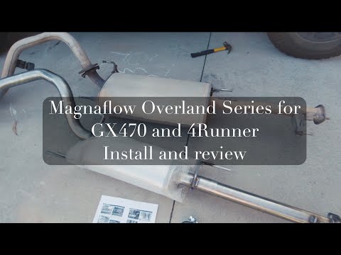 Magnaflow Overland Series Cat Back Exhaust for GX470 and 4Runner :: Install and review